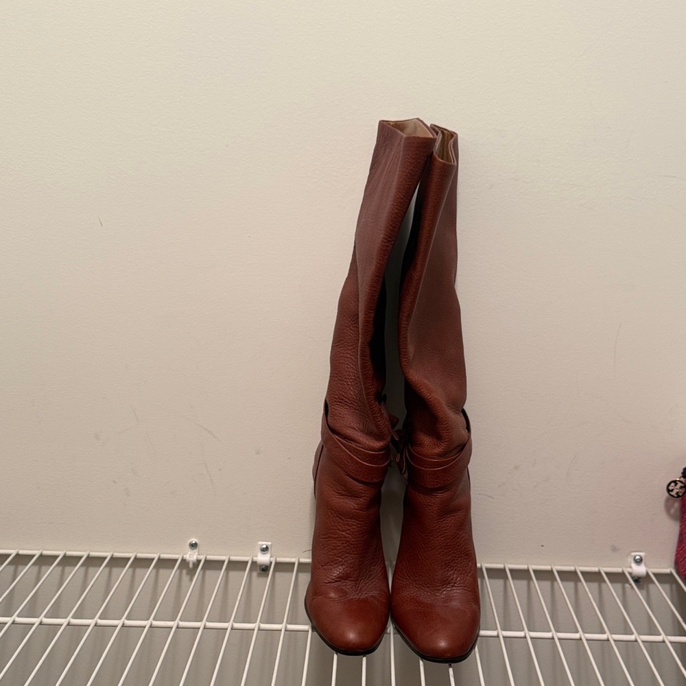 Kate Spade Chestnut Over the Knee Boots